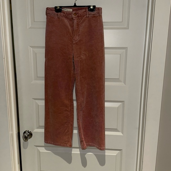 Pilcro Pants - Pilcro pink corduroy pants